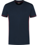 Santino T-shirt Cal Marineblauw/Rood