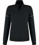 Santino Sweatvest Colt Ladies Zwart/Sport Grey