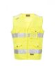 Payper Master Bodywarmer Fluorescerend Geel
