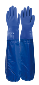 Psp 40-466 Chemical PVC Werkhandschoen Blauw
